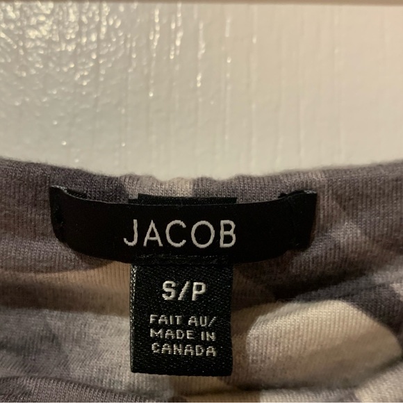 Jacob grey strapless shirt, Size S - Picture 2 of 2